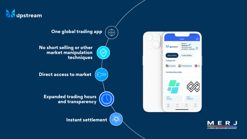 How does Upstream compare to other stock trading apps