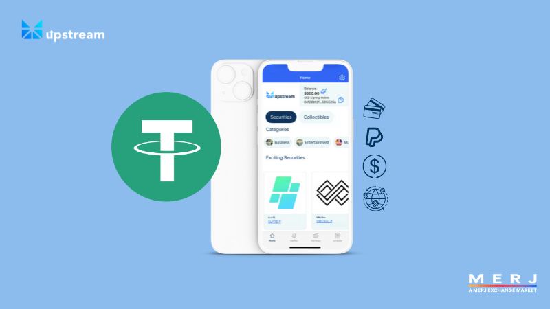 Investors can now fund their Upstream accounts with Tether (USDT)